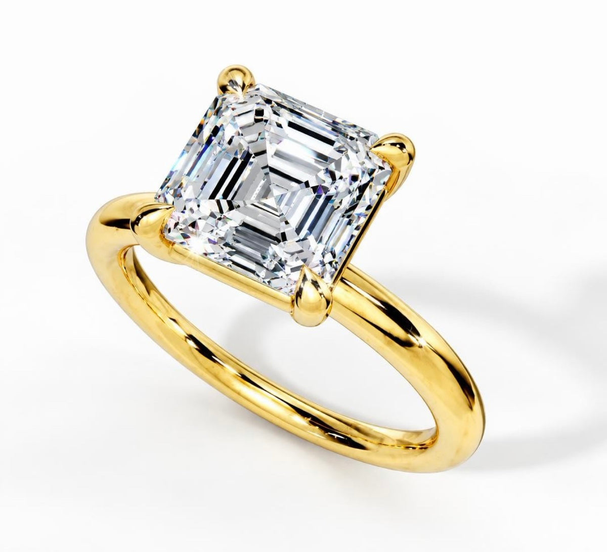 Asscher Solitaire