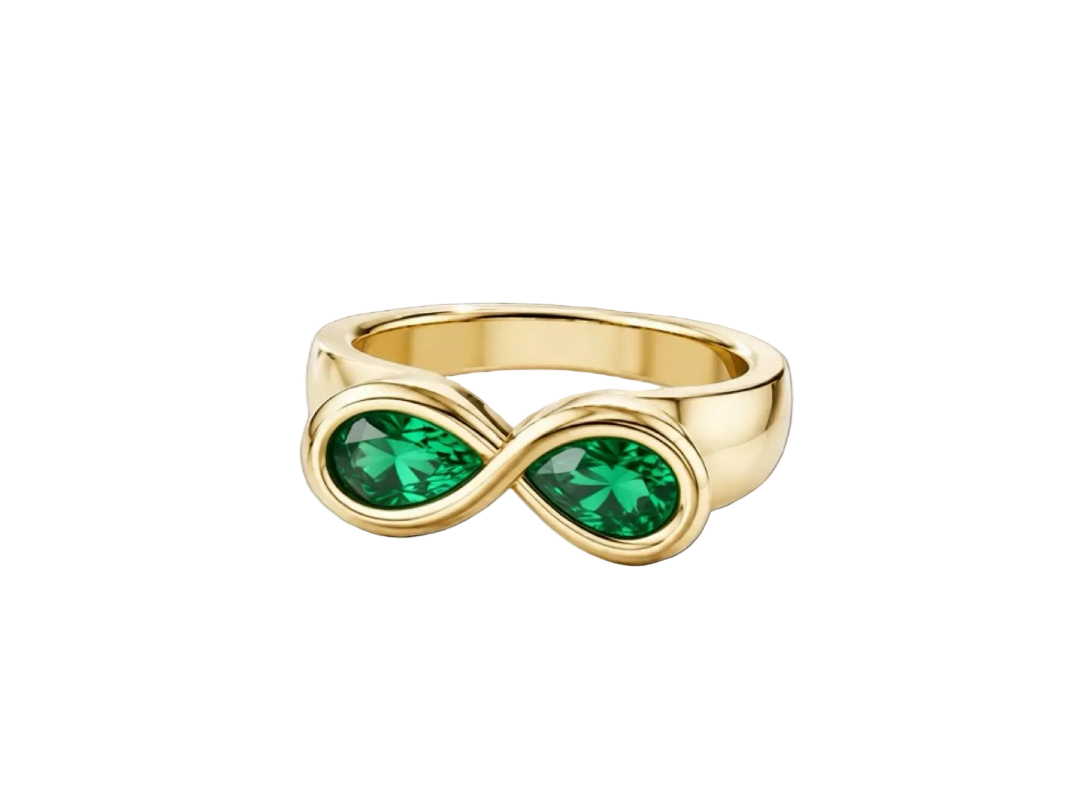 Green Emerald Ring