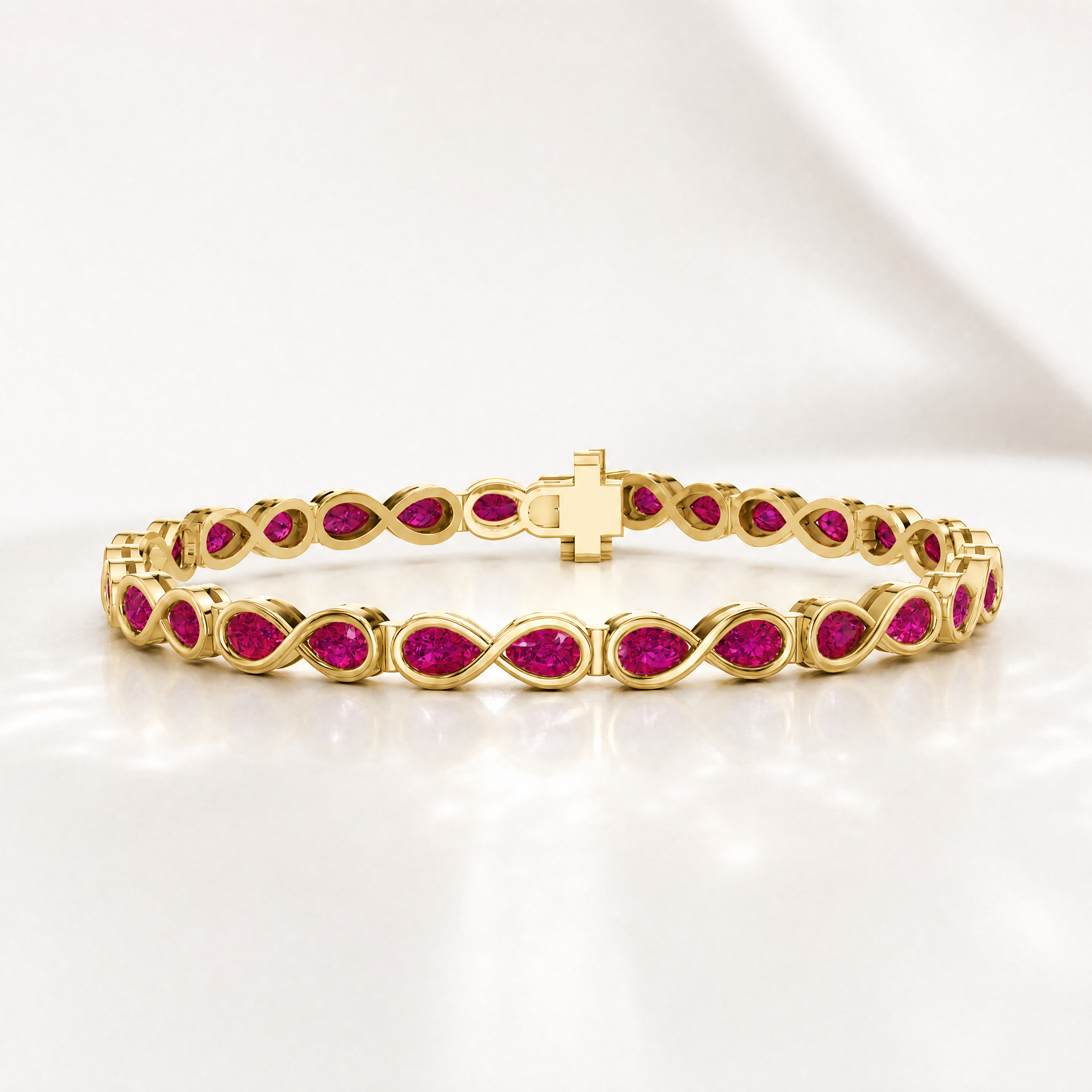 Pearfinity Ruby Bracelet