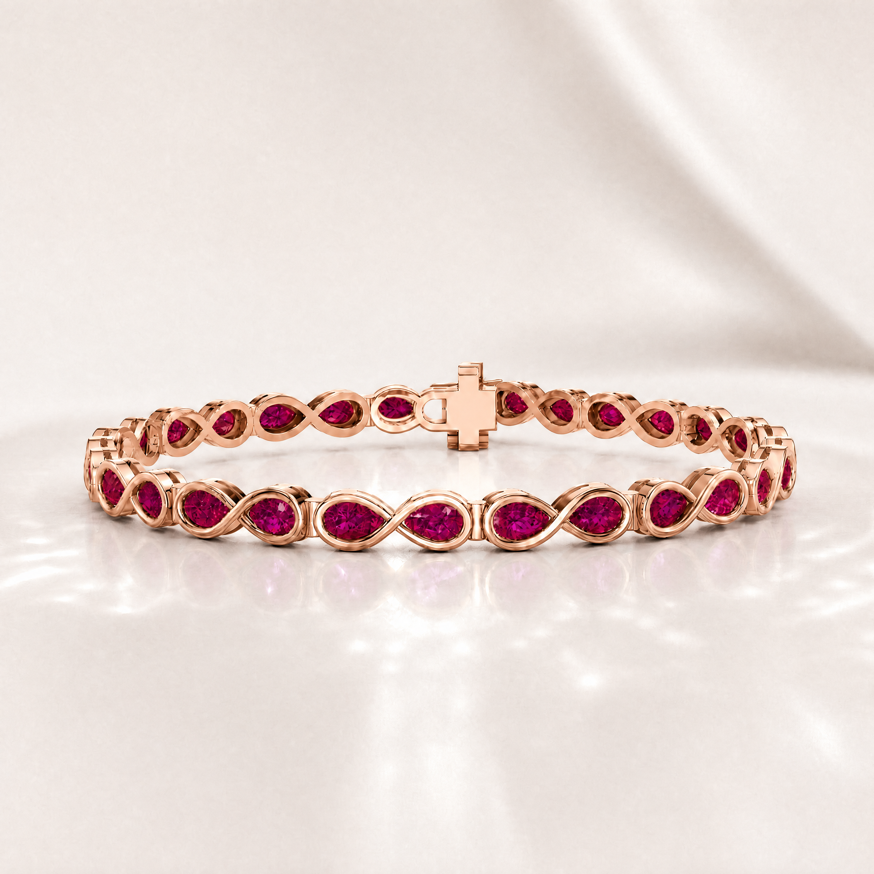 Pearfinity Ruby Bracelet