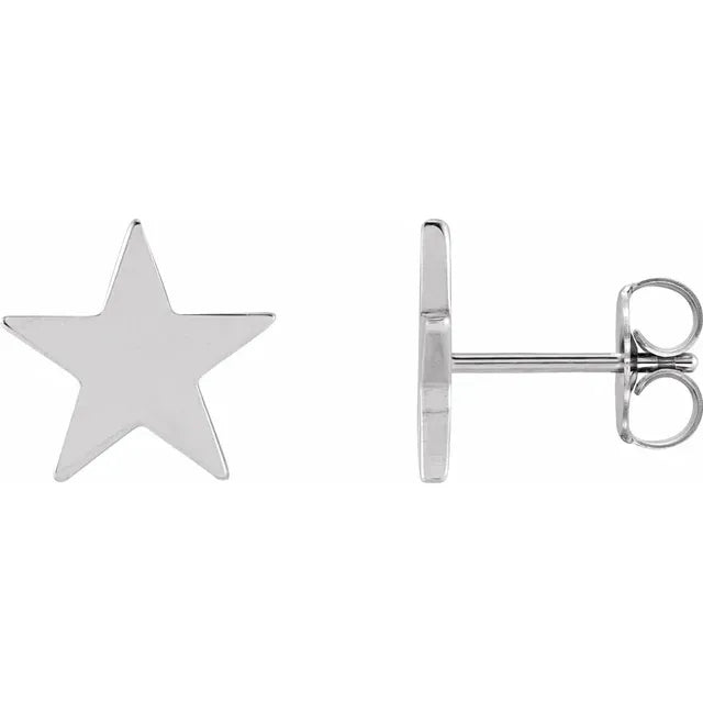Star Stud Earrings