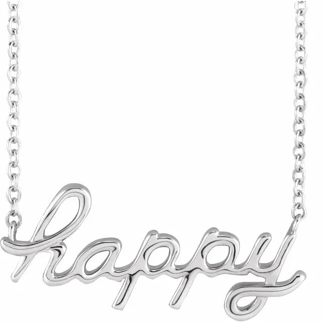 Happy Necklace