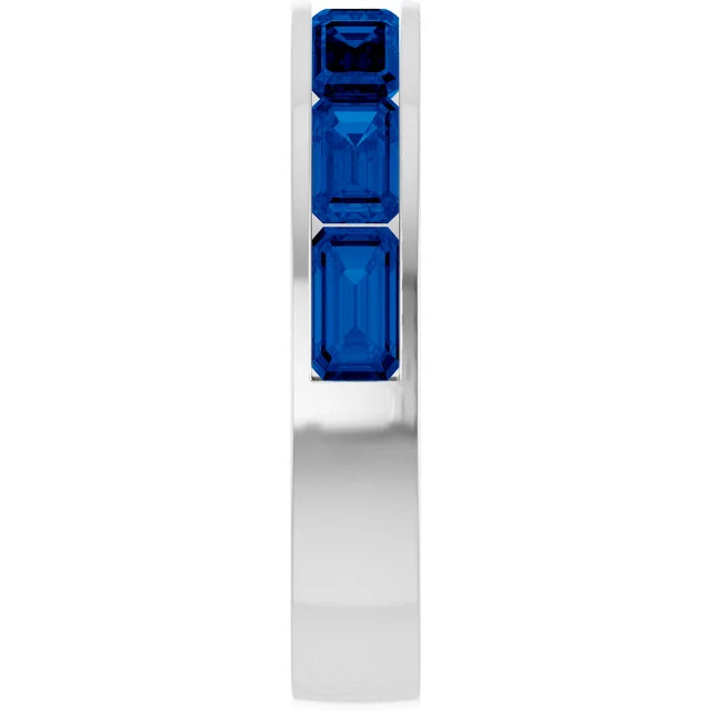 Sapphire Anniversary Band