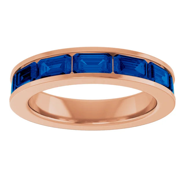 Sapphire Anniversary Band