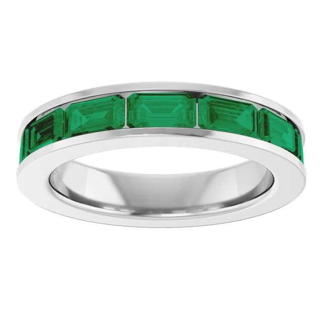 Emerald Anniversary Band
