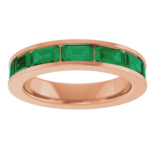 Emerald Anniversary Band