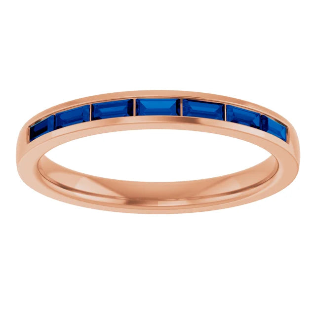 Sapphire Anniversary Band