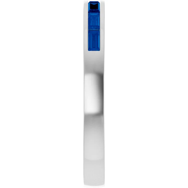 Sapphire Anniversary Band