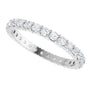 1 CTW Diamond Eternity Band - 14K White Gold