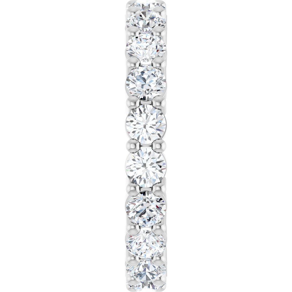 2 CTW Diamond Eternity Band - 14K White Gold
