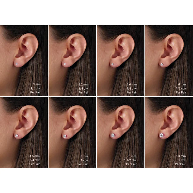 Diamond Stud Earrings