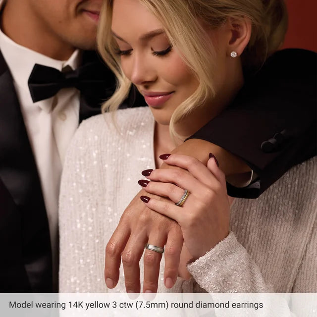 Diamond Stud Earrings