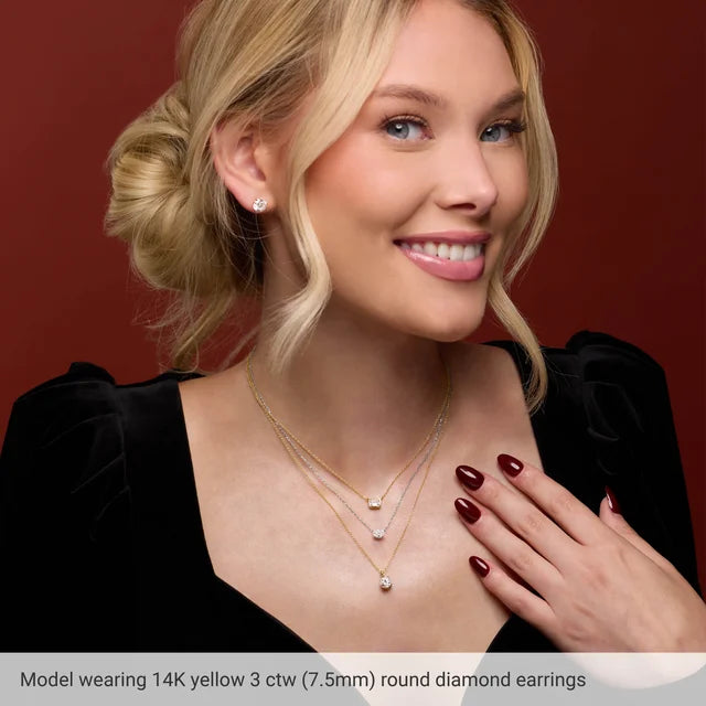 Diamond Stud Earrings