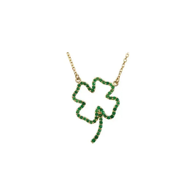 Tsavorite Garnet Necklace