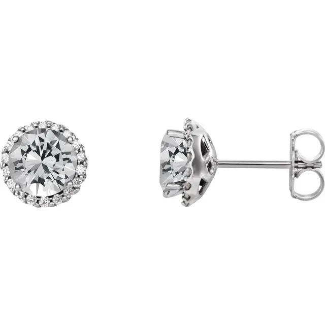 1 1/3 CTW Natural Diamond Earrings