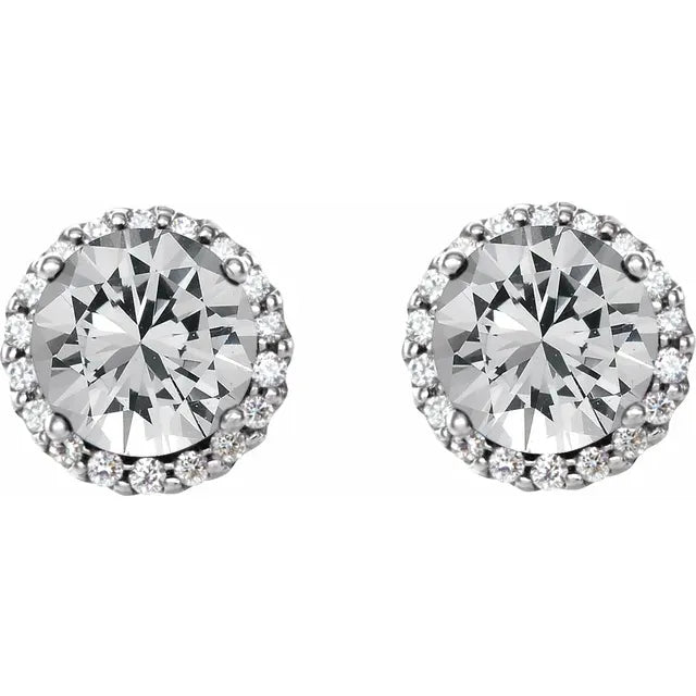 1 1/3 CTW Natural Diamond Earrings