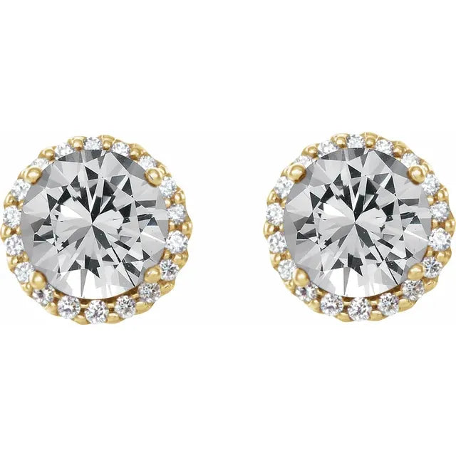 1 1/3 CTW Natural Diamond Earrings