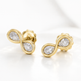 Pearfinity Diamond Studs