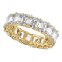 Emerald Diamond 12 | 13 Carats - 14K Yellow Gold