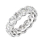Round Diamond 8 Carats - 14K White Gold