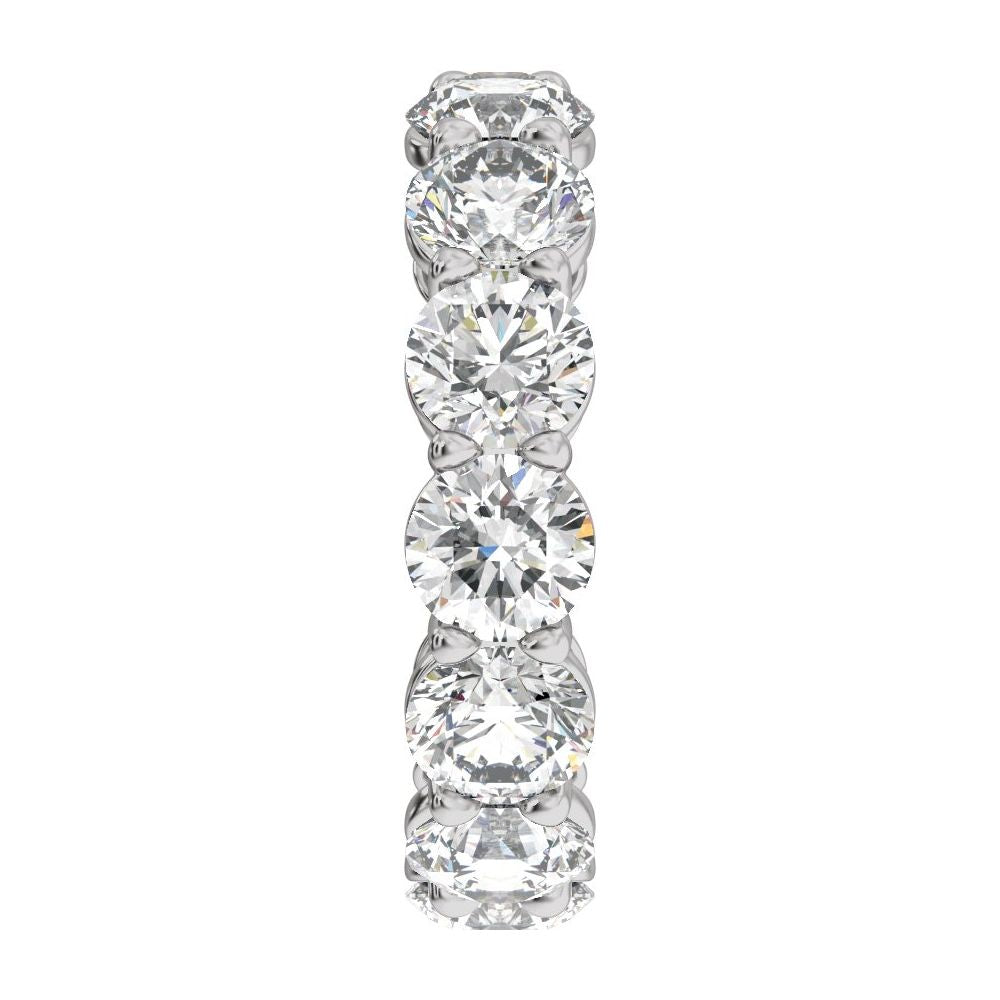 Round Diamond 9 | 10 Carats - 14K White Gold