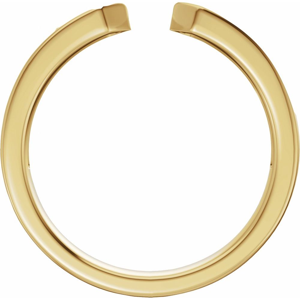1/5 CTW Diamond Open Band - 14K Yellow Gold