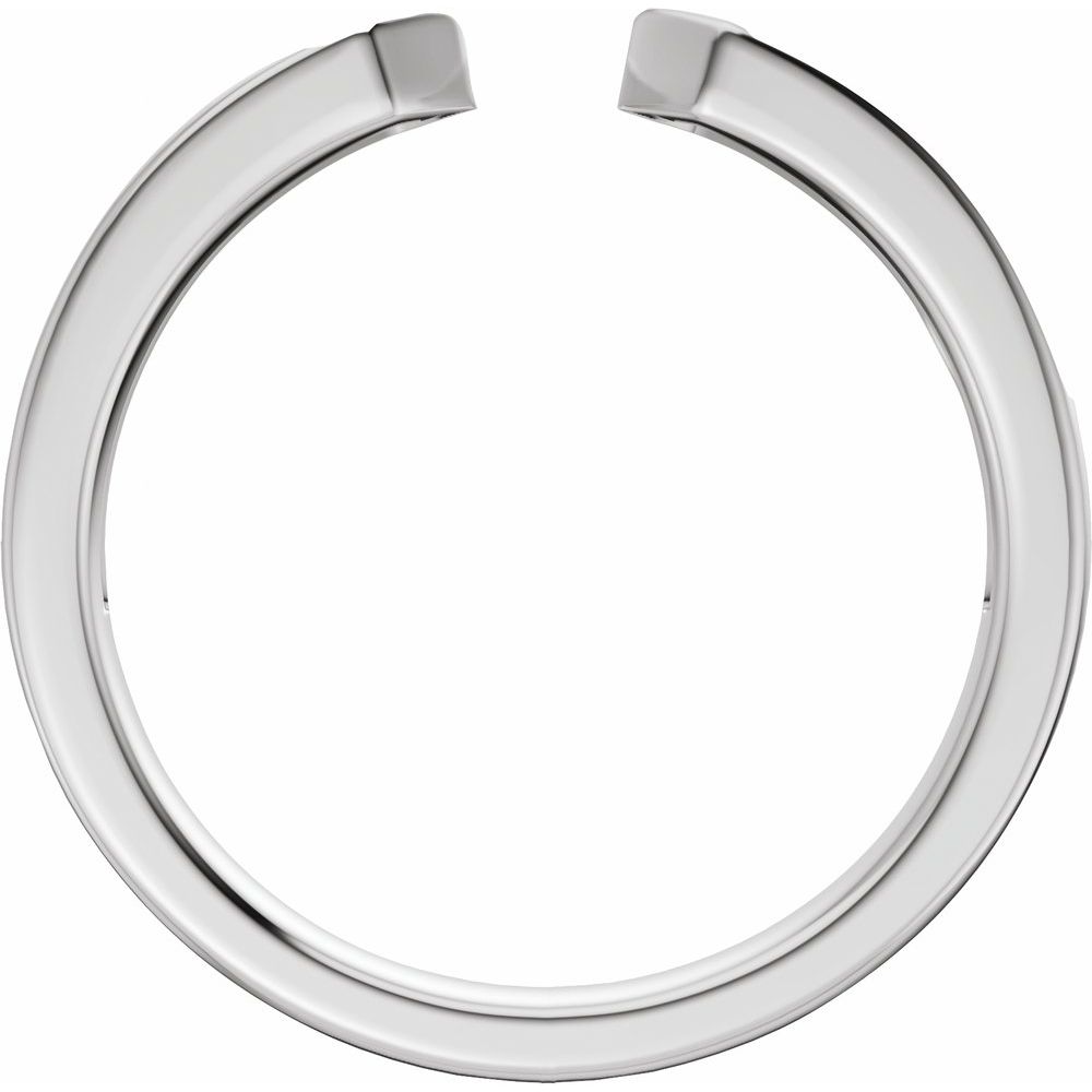 1/5 CTW Diamond Open Band - 14K White Gold