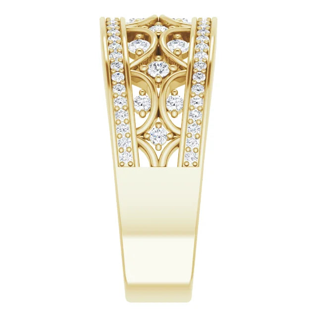 5/8 CTW Natural Diamond Ring