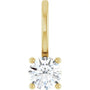 1/4 Carat Natural Diamond Solitaire Pendant