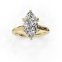 Cathedral Solitaire Marquise