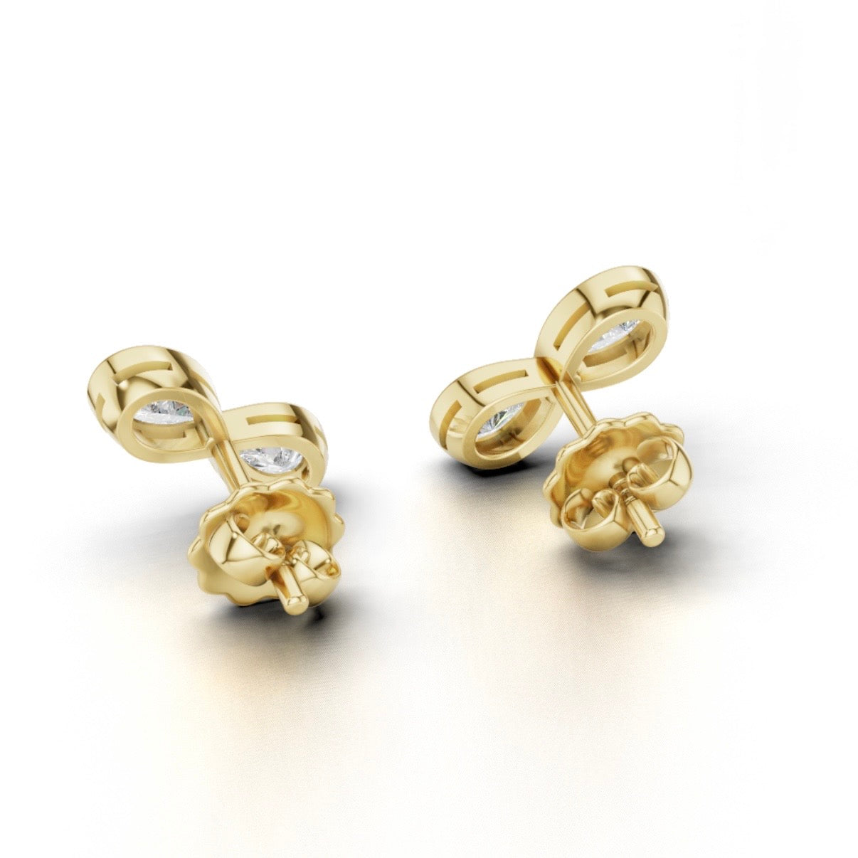 Pearfinity Diamond Studs