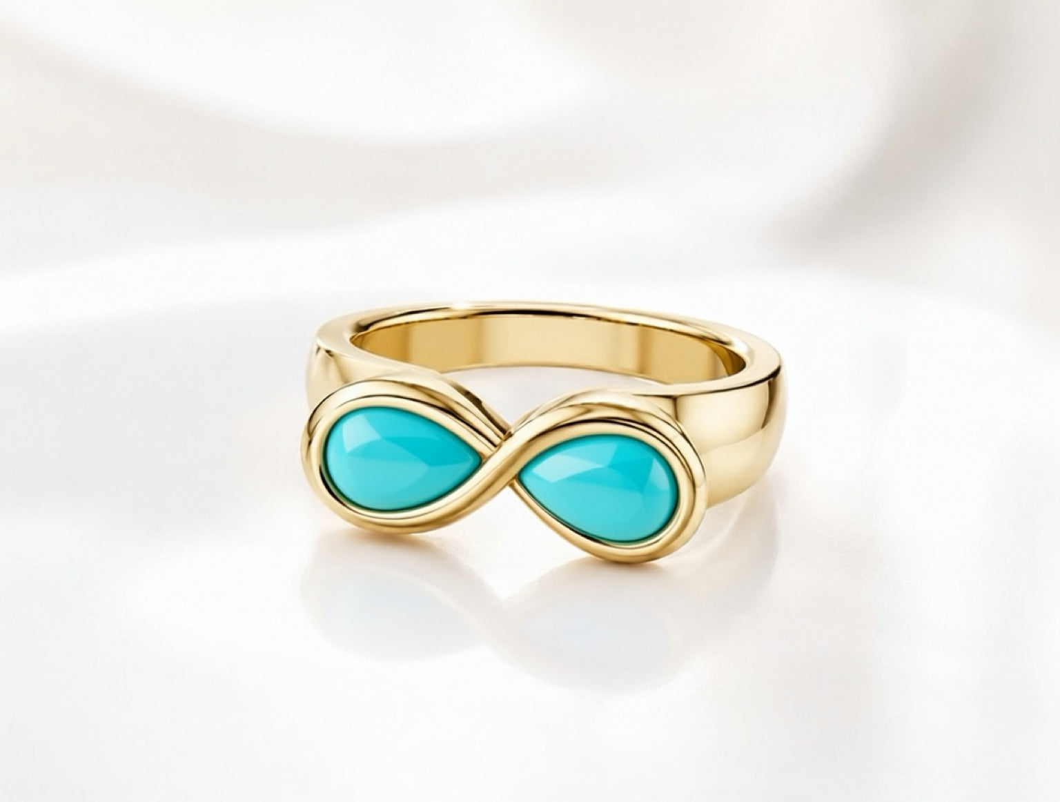 Pearfinity Turquoise Cabochon Ring