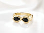 Pearfinity Black Diamond Ring