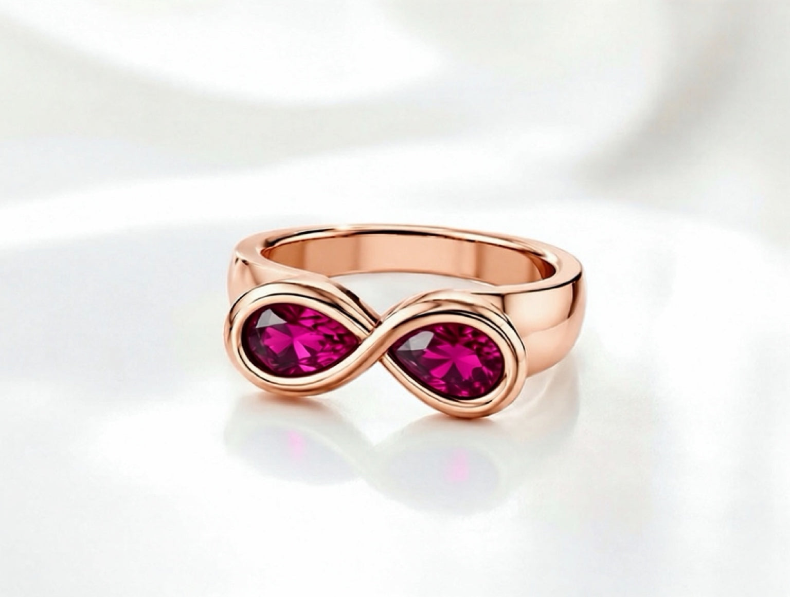 Pearfinity Natural Ruby Ring