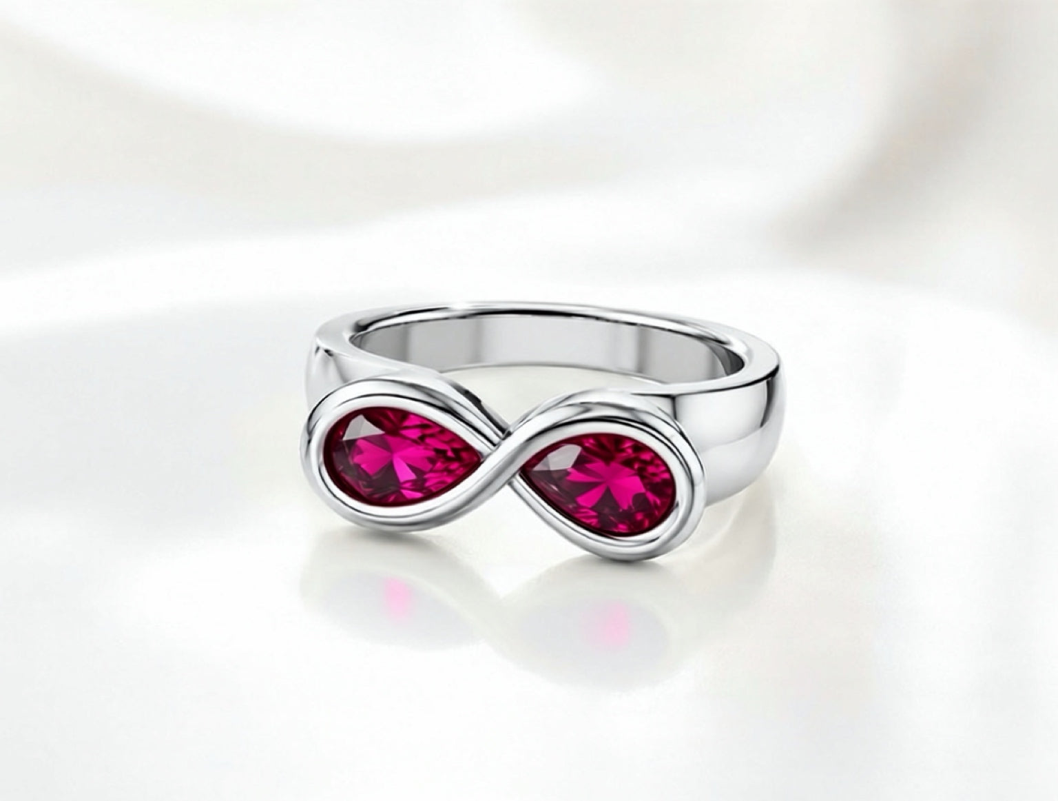 Pearfinity Natural Ruby Ring