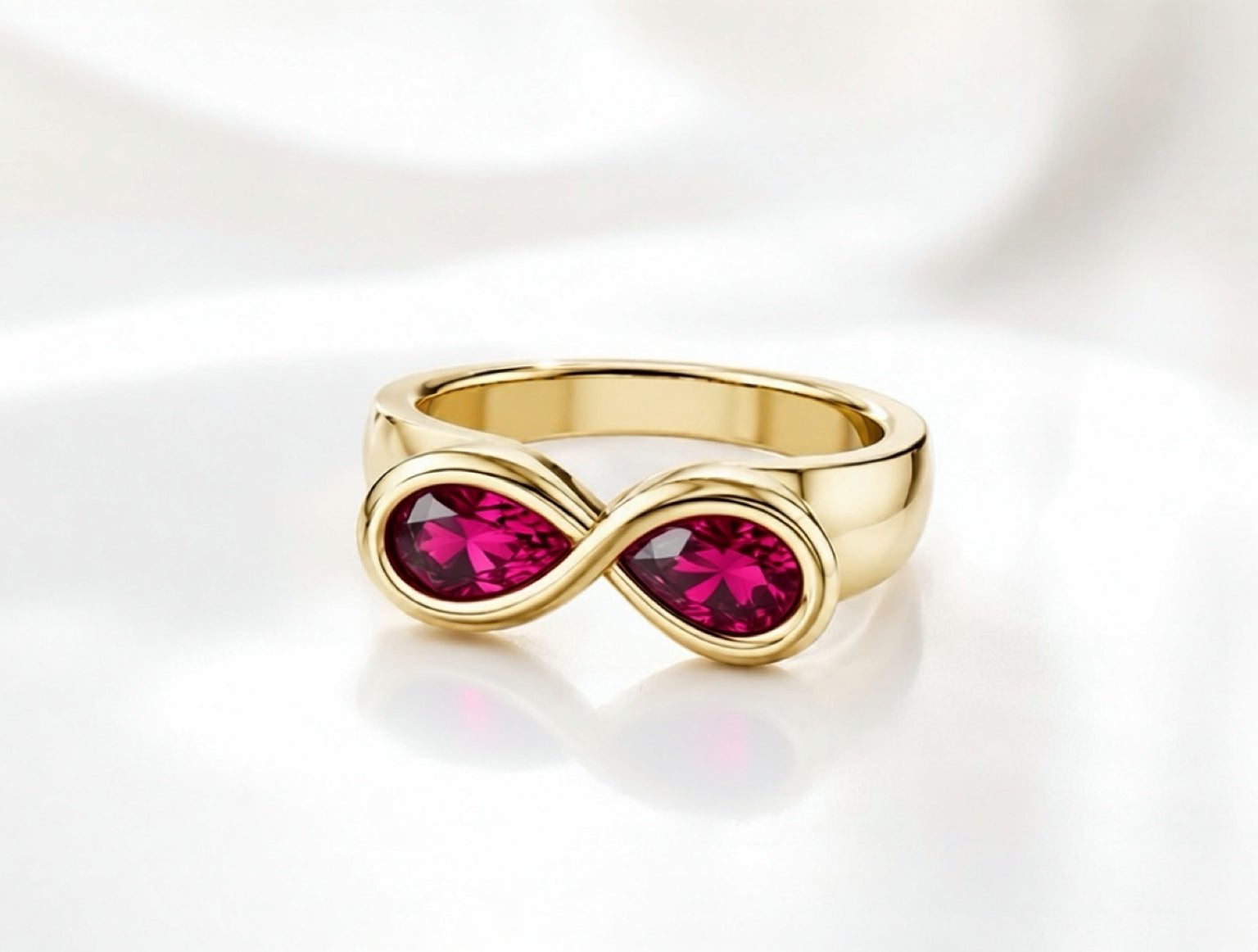 Pearfinity Natural Ruby Ring