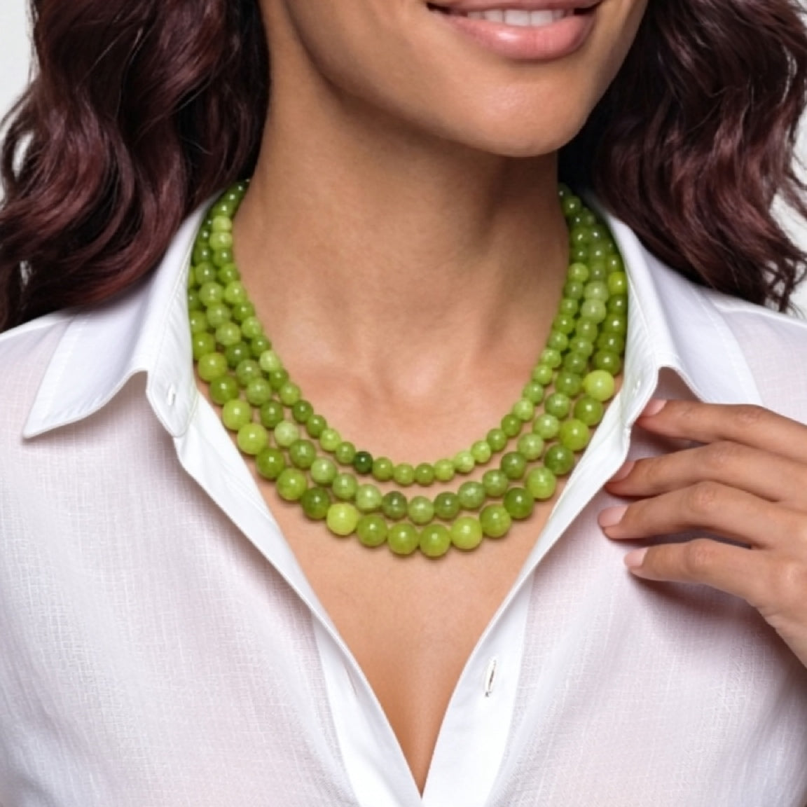Natural Peridot Necklace