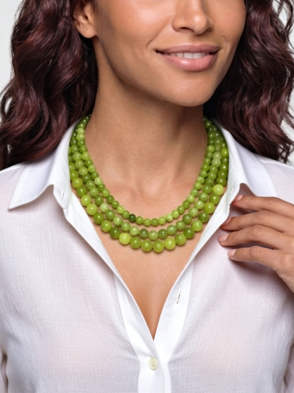 Natural Peridot Necklace