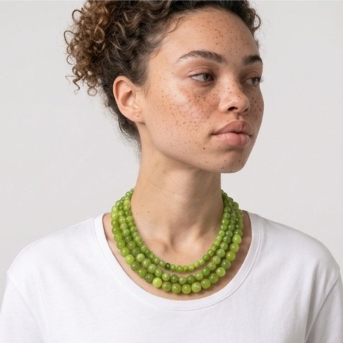 Natural Peridot Necklace