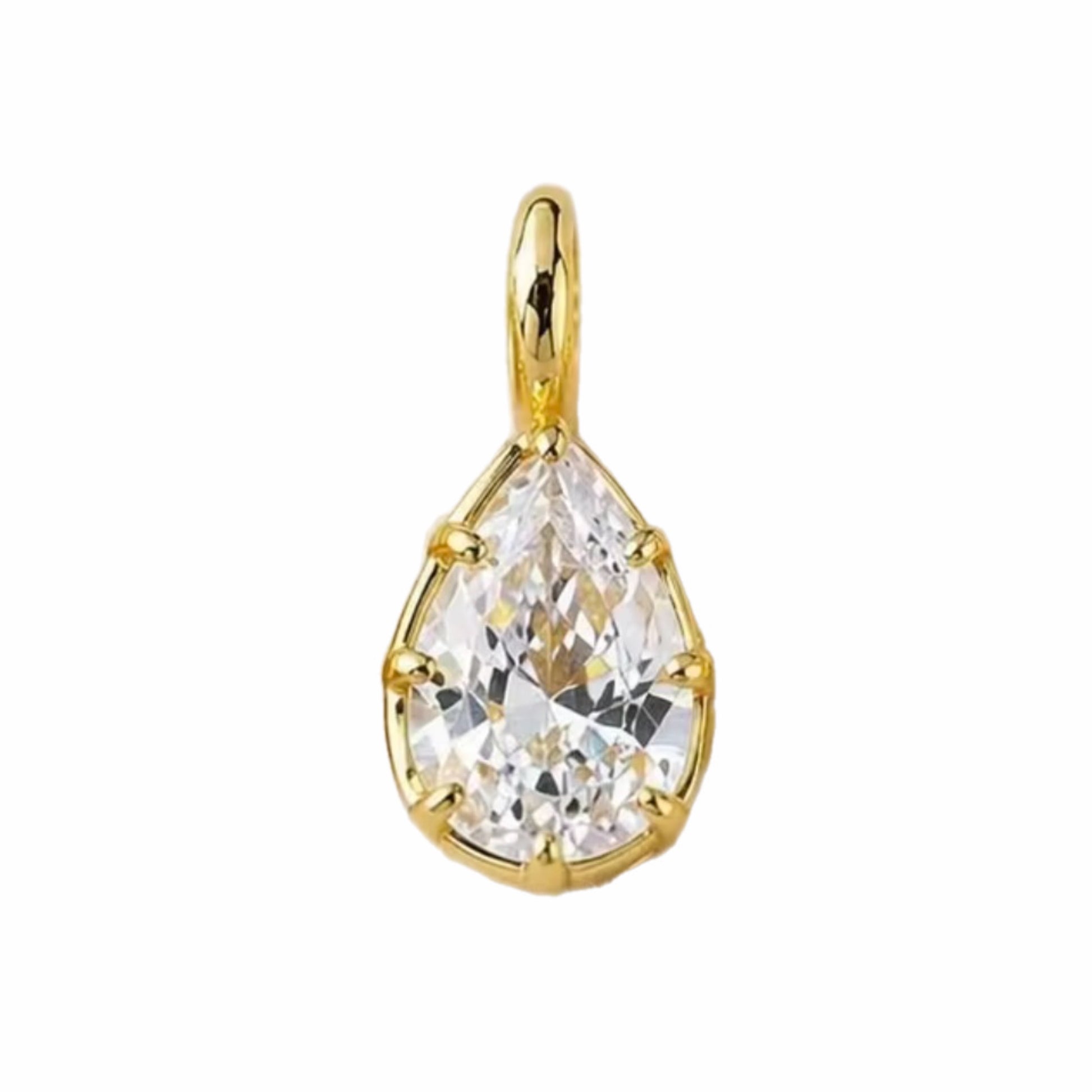 3 Carat Pear Pendant
