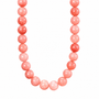 Natural Pink Sandstone Necklace