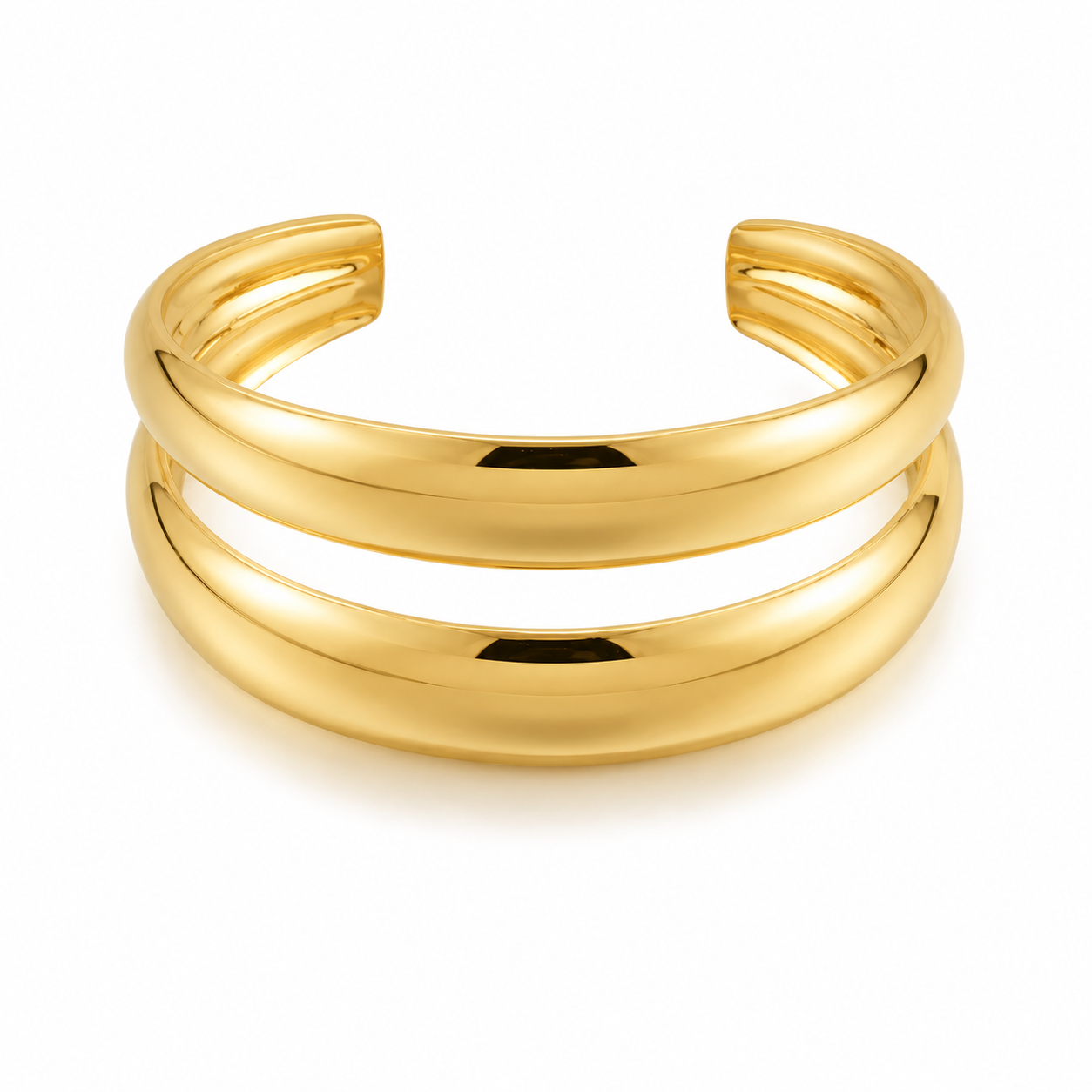 Double Cuff Bangle