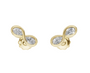 Pearfinity Studs - Lab Diamonds
