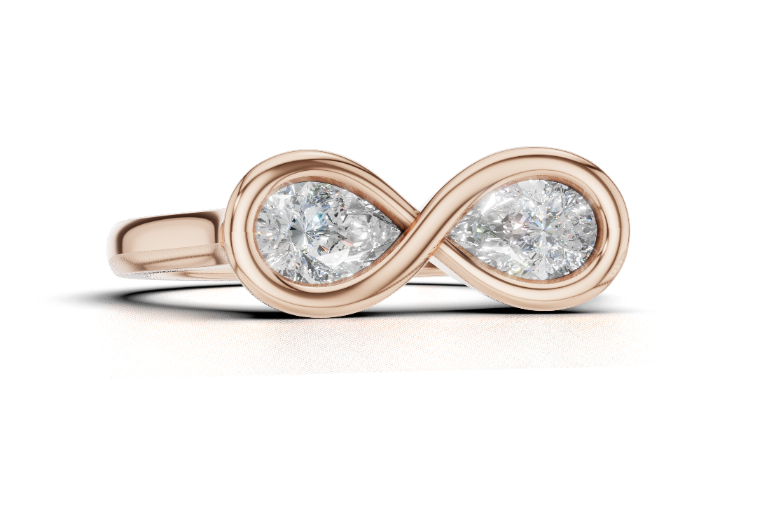Pearfinity Ring - Diamond