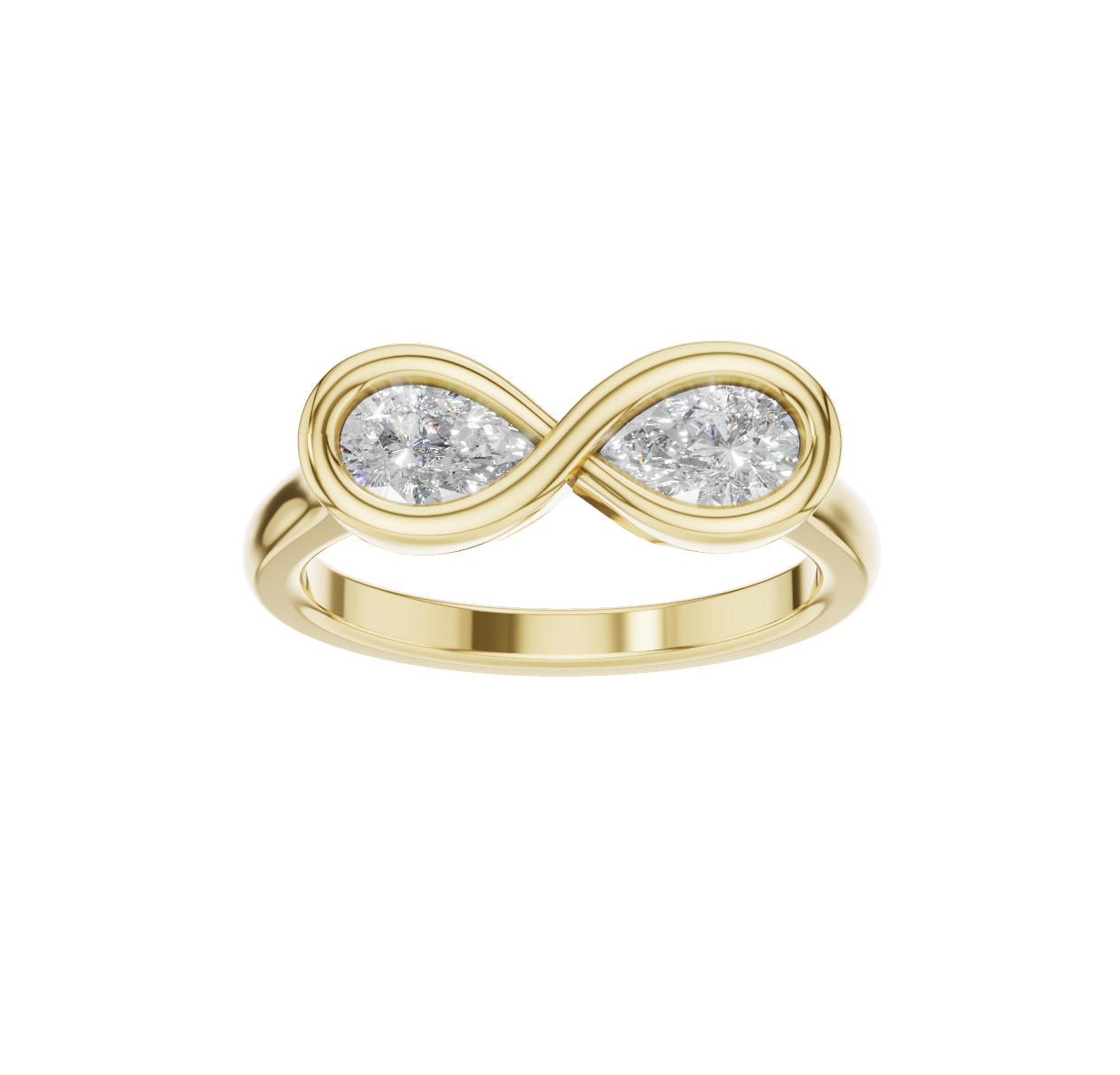 Pearfinity Ring - Diamond