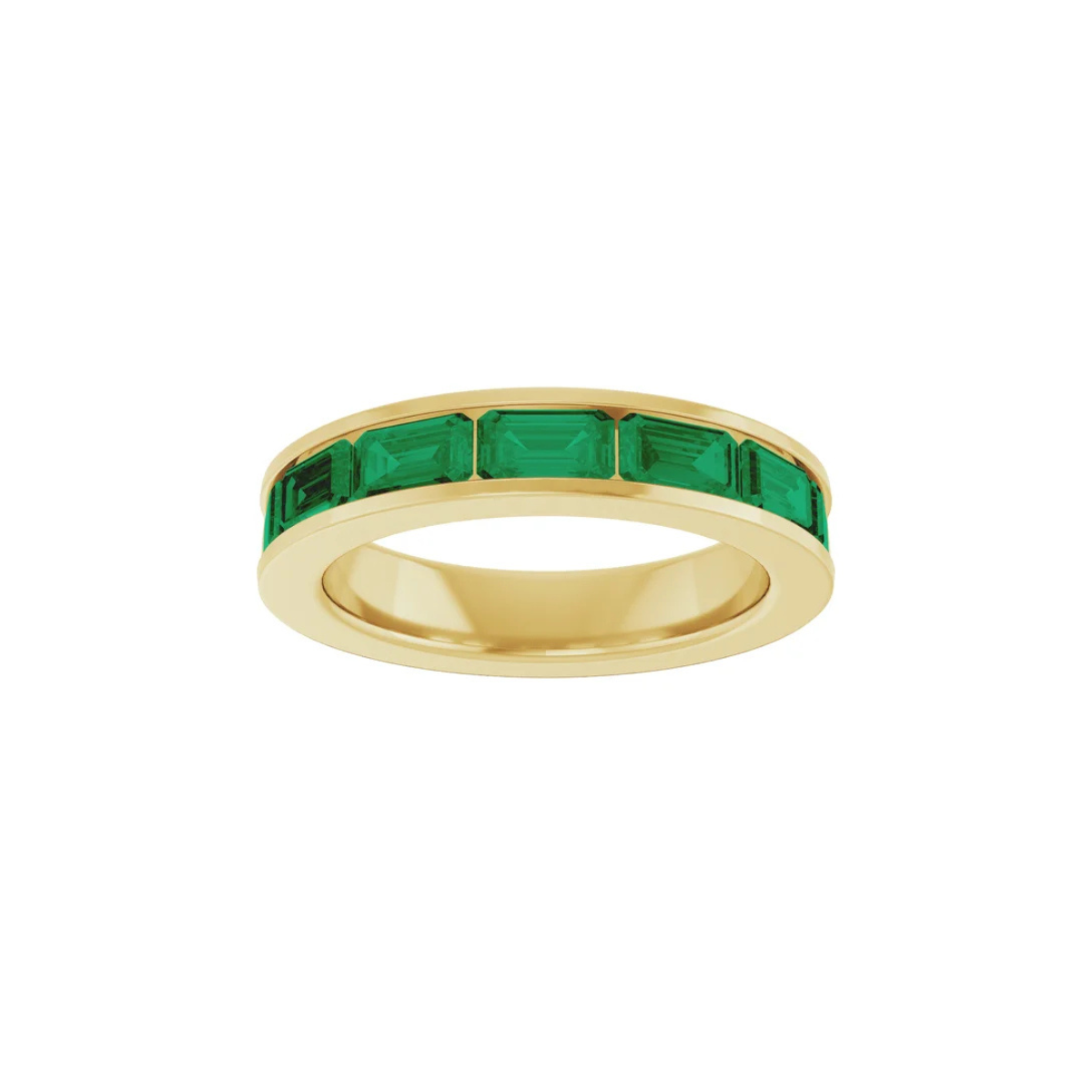 Emerald Anniversary Band